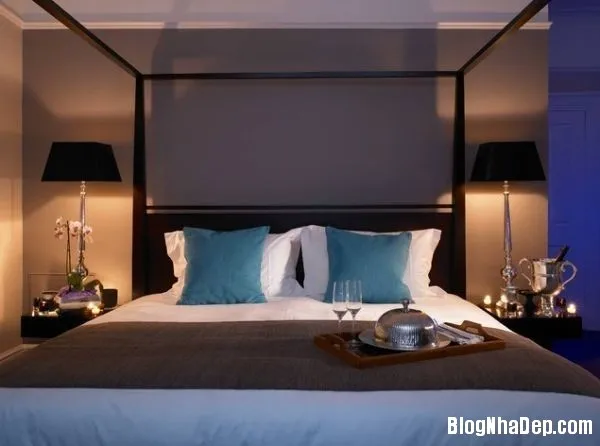 Cách bố trí đèn phong cách cho phòng ngủ