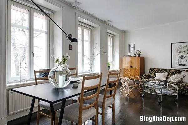 Chất liệu Scandinavian cho thiết kế nội thất nhà đẹp nhẹ nhàng không chói lóa