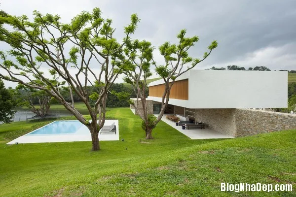 Ngôi nhà Itatiba với kiến trúc hiện đại ở Brazil