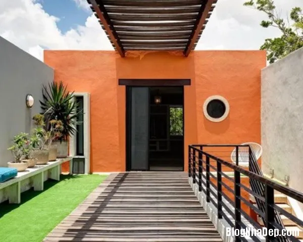Ngôi nhà thoáng đãng nằm tại đất nước Mexico xinh đẹp