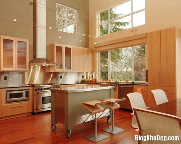 Những mẫu thiết kế đảo bếp cực đẹp cho không gian nấu nướng