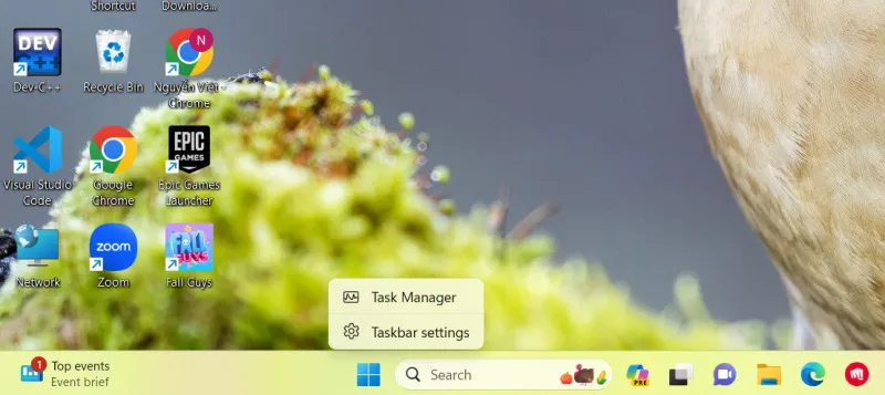 7 cách mở Task Manager trên Macbook, Window 10,11 đơn giản